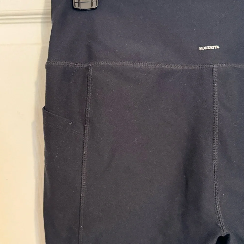 Black Leggings with Pockets - Picture 3 of 7